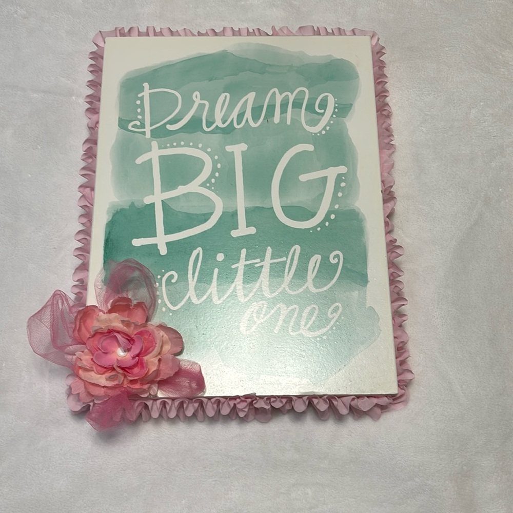 Hobby Lobby Frame Dream Big Little One